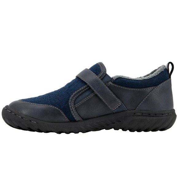 JBU Womens Tide Slip On Flats Casual-navy-size(7.5wide) (NWT) - Picture 4 of 4